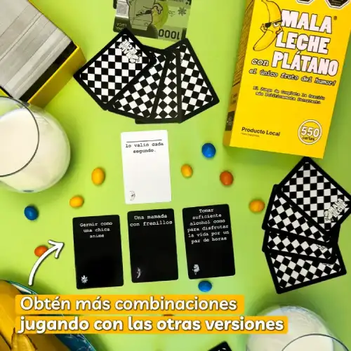 unboxing mala leche con platano