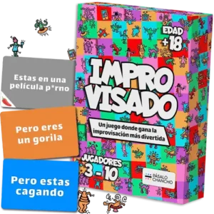 Promocional Caja Mala Improvisado con cartas Promocional Caja Mala Improvisado con cartas