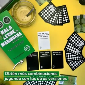 amigas en picnic jugando mala leche de marihuana sobre mantel rojo con blanco